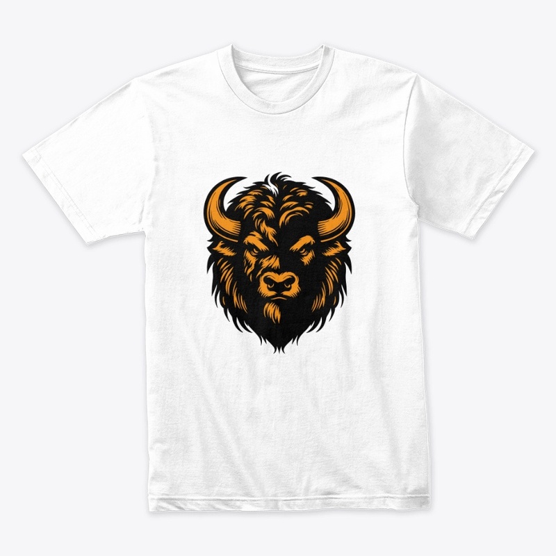 Wild Angry Bison