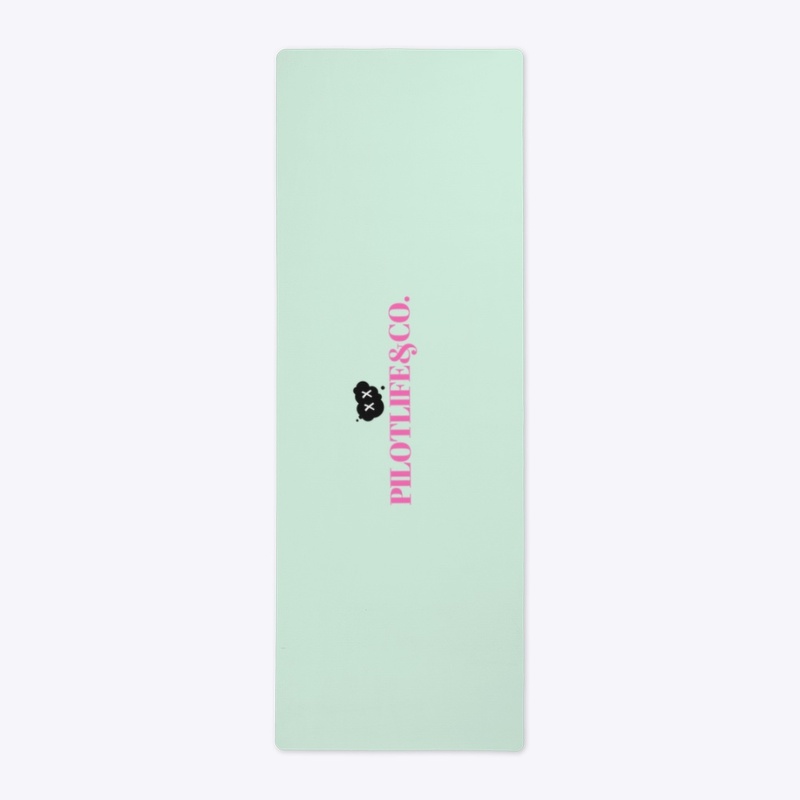Flagship Yoga Mat (Pink Logo)