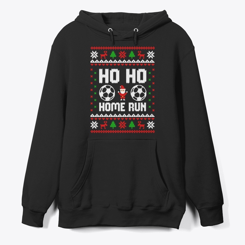 ho ho home run ugly sweater