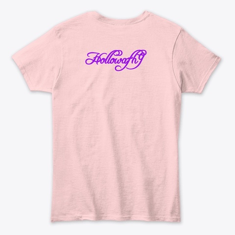 " Cookie Girl 3 " Light Pink Kaos Back