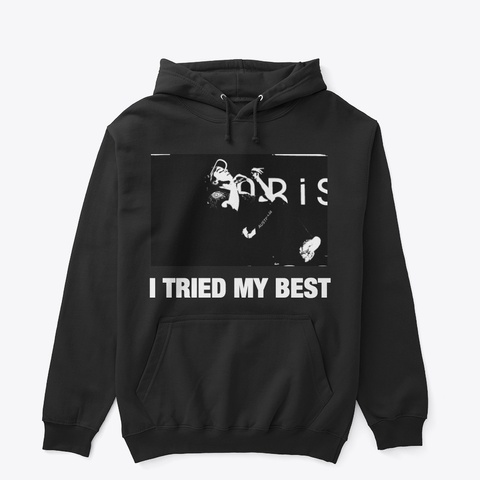 Just Did It Black T-Shirt Front