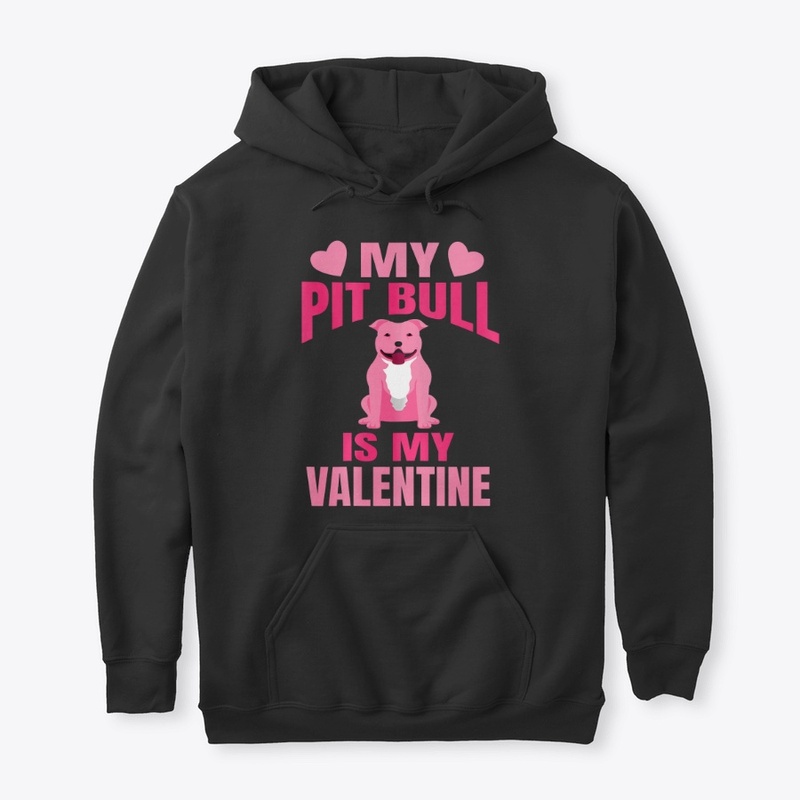 Valentines Day Pit Bull Momdog Loverfor 