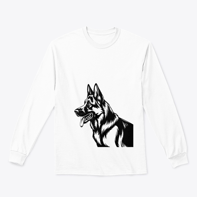 Bold German Shepherd Dog