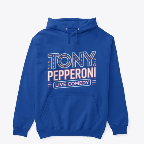 Tony Pepperoni Live Comedy Royal áo T-Shirt Front