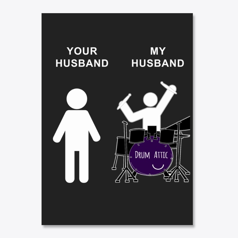 DA - YOUR HUSBAND MY HUSBAND STICKER