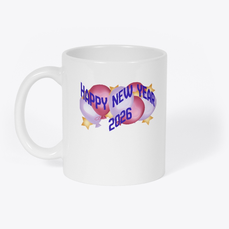 Happy New Year 2026 Tshirt design
