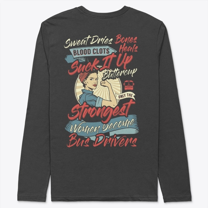 Strong Bus Driver Hoodie