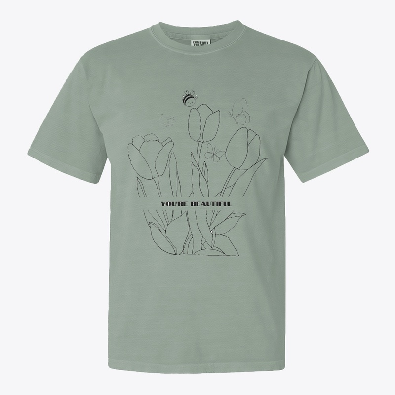 You're beautiful - Sketchy designs 