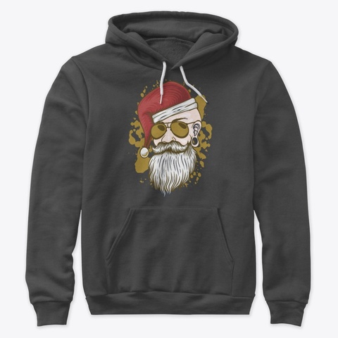 Mafia Christmas Collection  Dark Grey Heather T-Shirt Front