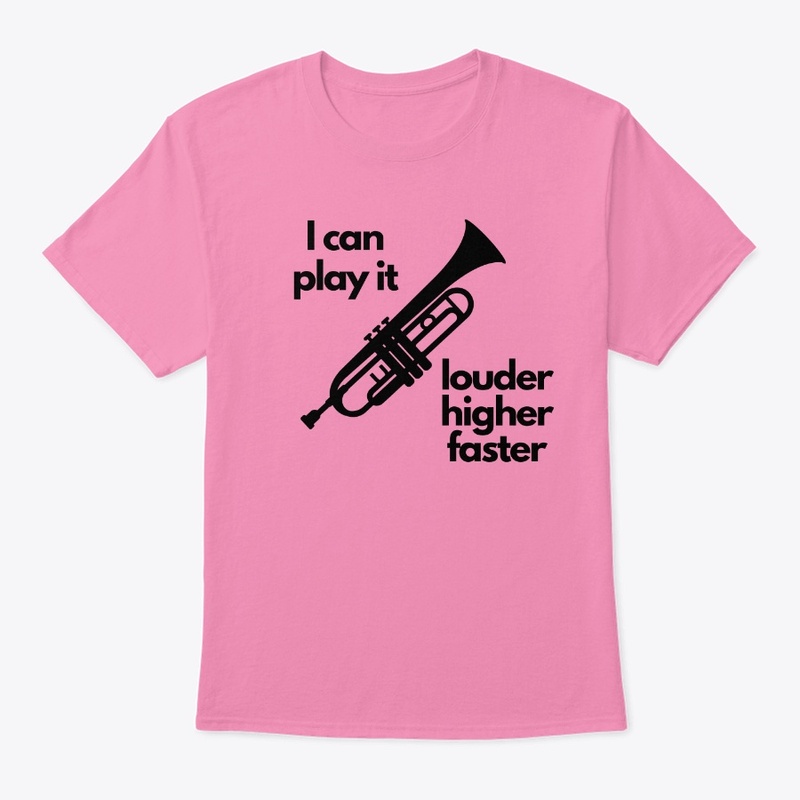 I can play it louder higher faster