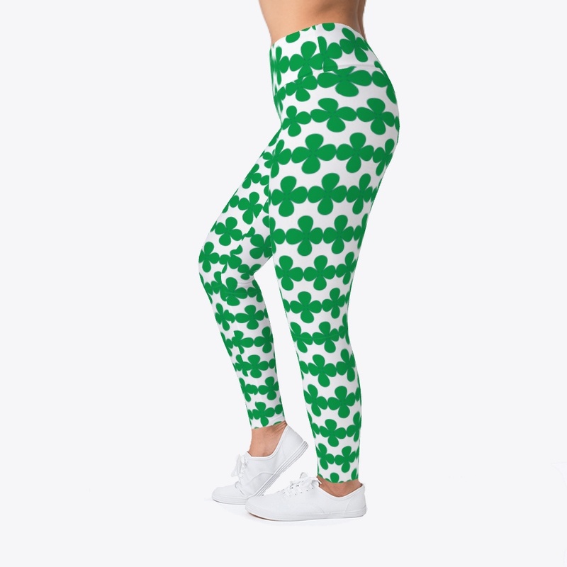 Floral leggings outfit