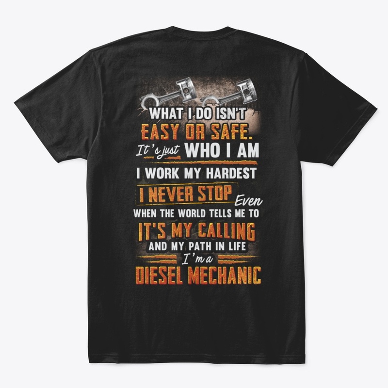 Awesome Diesel Mechanic Never Stop
