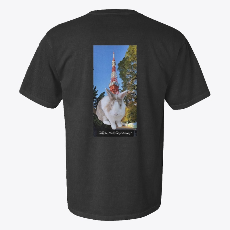 Bunny mofu & Tokyo tower!