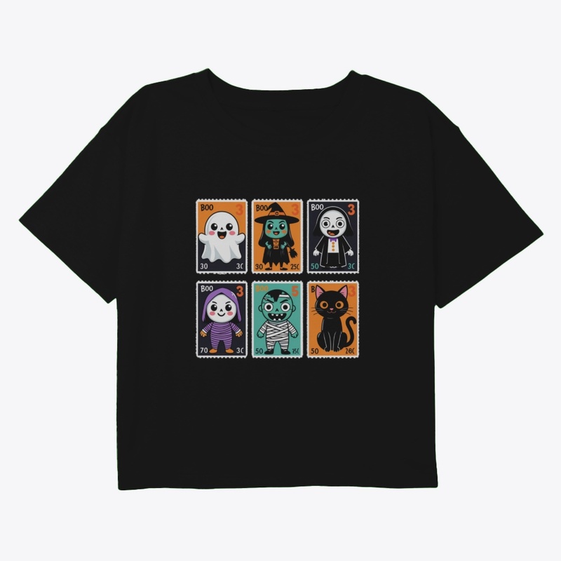 Cute Halloween Stamp Collection