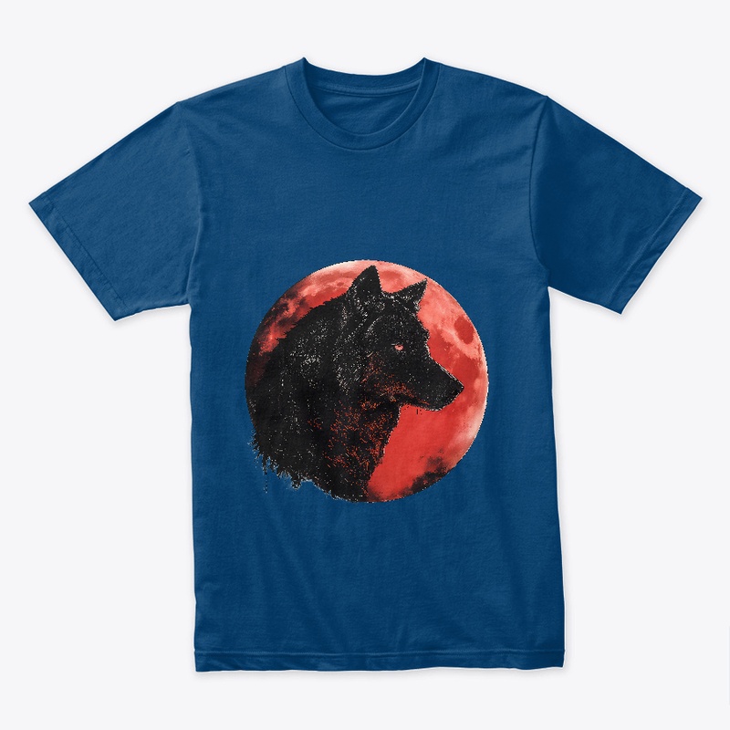 black wolf