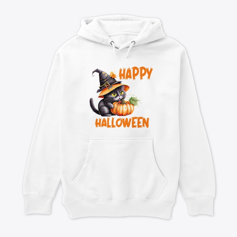 Halloween Cat Shirt , Halloween Tshirt