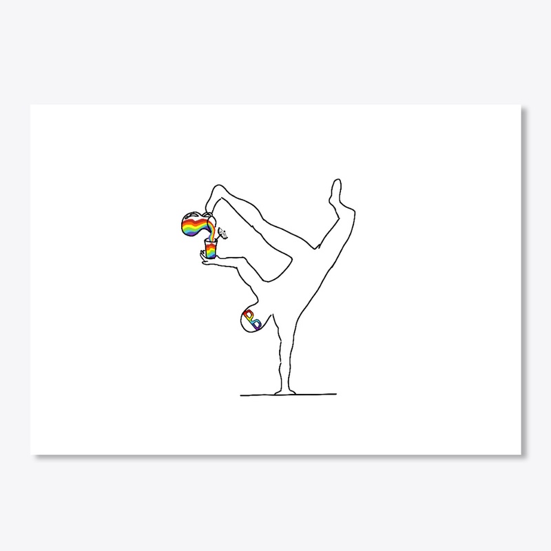 Acrobatic rainbow