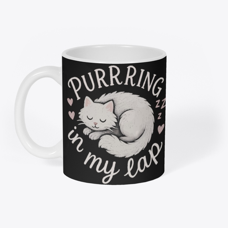 Purring in My Lap Cozy Cat Gift