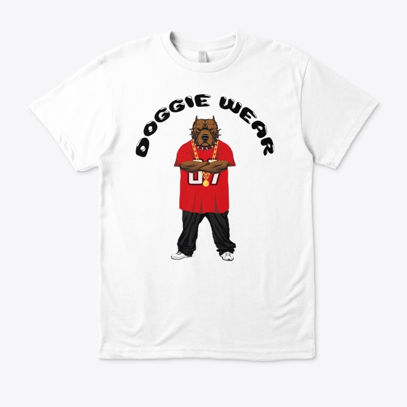 DOGGIE WEAR: Logo Brand (Black Ink)