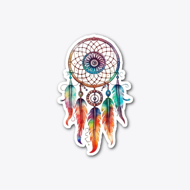 Watercolor Dreamcatcher