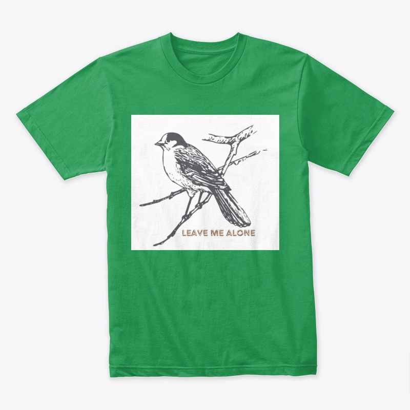 Leave me alone design t-shirt