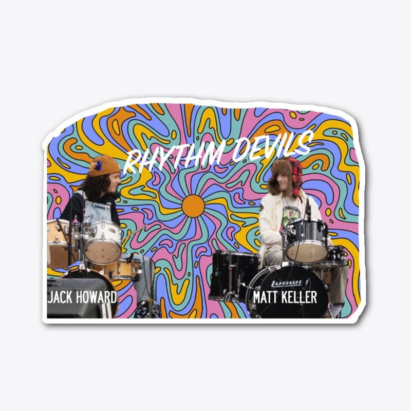 Rhythm Devils sticker