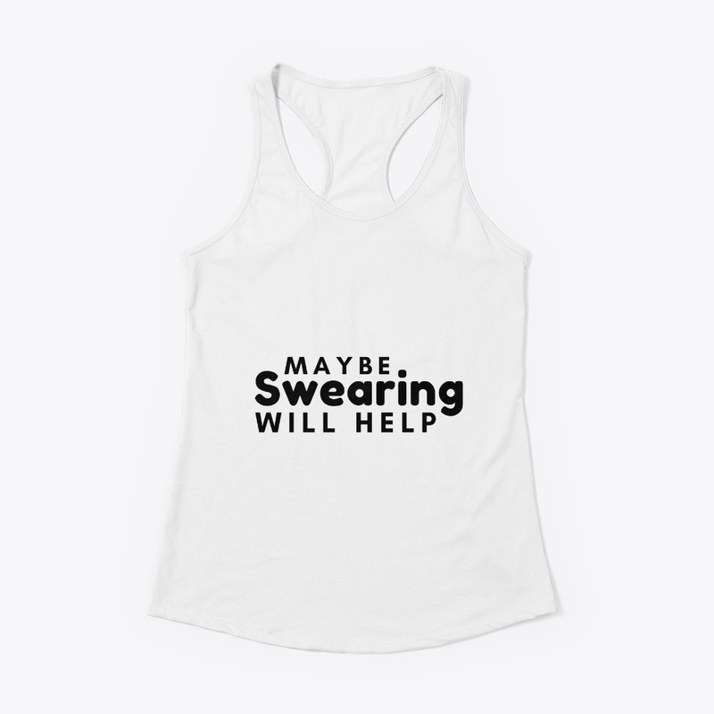Maybe Swearing will help Black Text