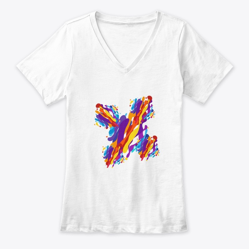Colorful Painting Logo TShirt
