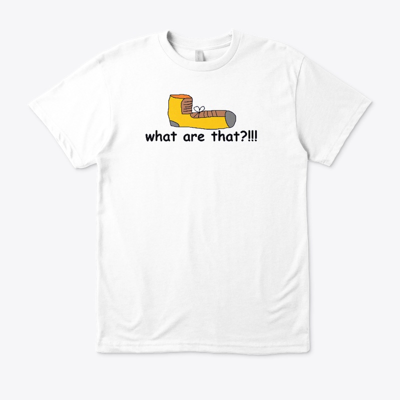 its a shoe... and it says what are that
