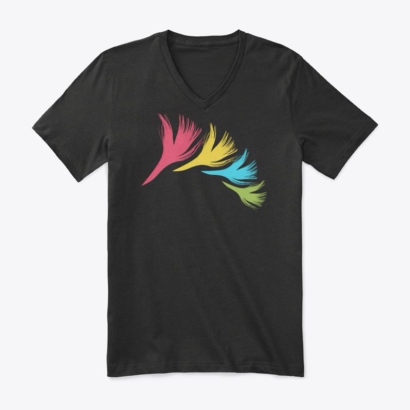 TREE MODERN SIMPLE FEATHER DESIGN