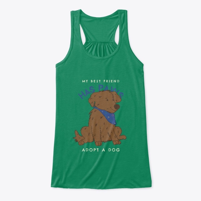 Adopt a dog tee