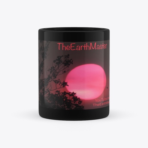 The Earth Master Items Black T-Shirt Right