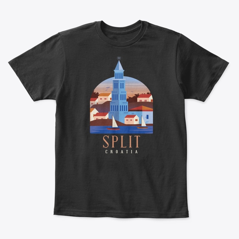 Croatia Skyline Split Cool Souvenir Gift