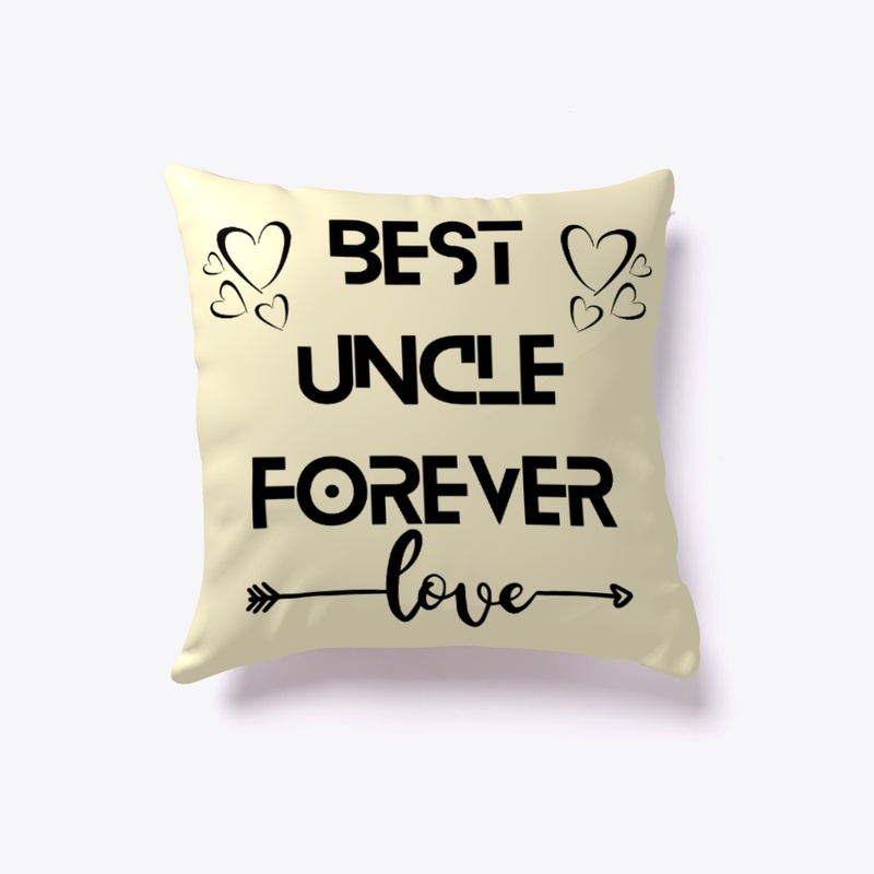 Cute “BEST UNCLE FOREVER" Pillow.