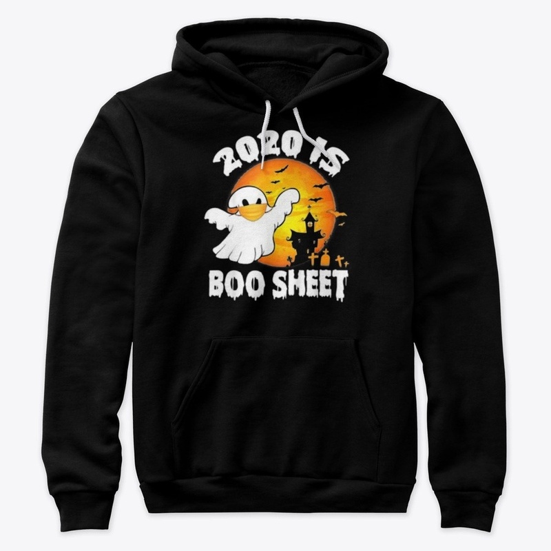 2020 Is Boo Sheet Halloween Ghost