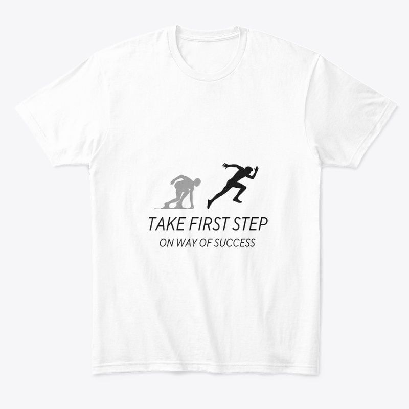 First step on way of success