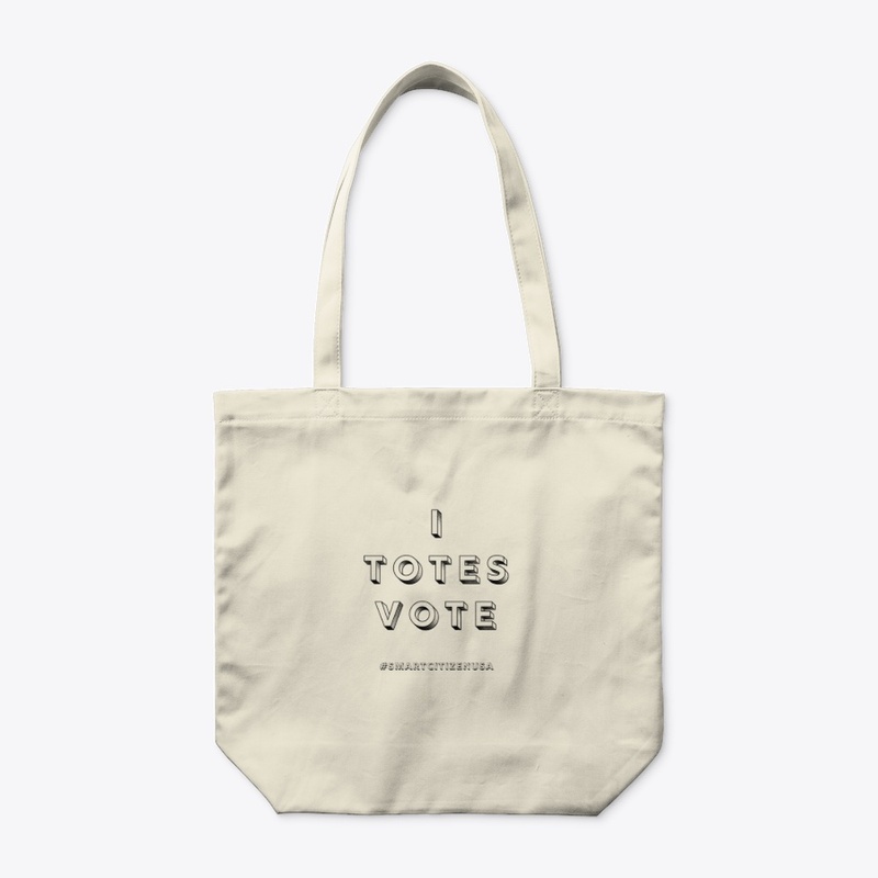 I Totes Vote - Natural Jute