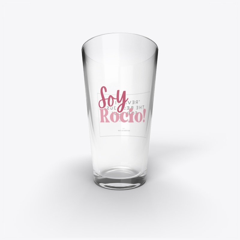 Soy Rocio! - Glass Cup
