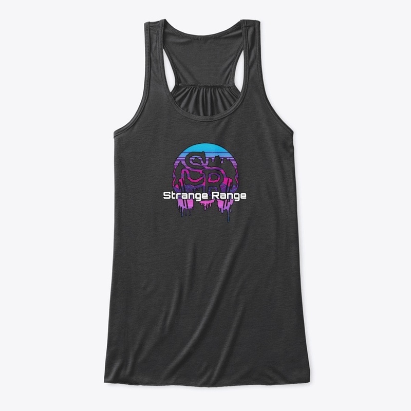 Strange Vapor Wave Back Logo