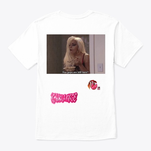 Delulu Daily Exclusive White T-Shirt Back