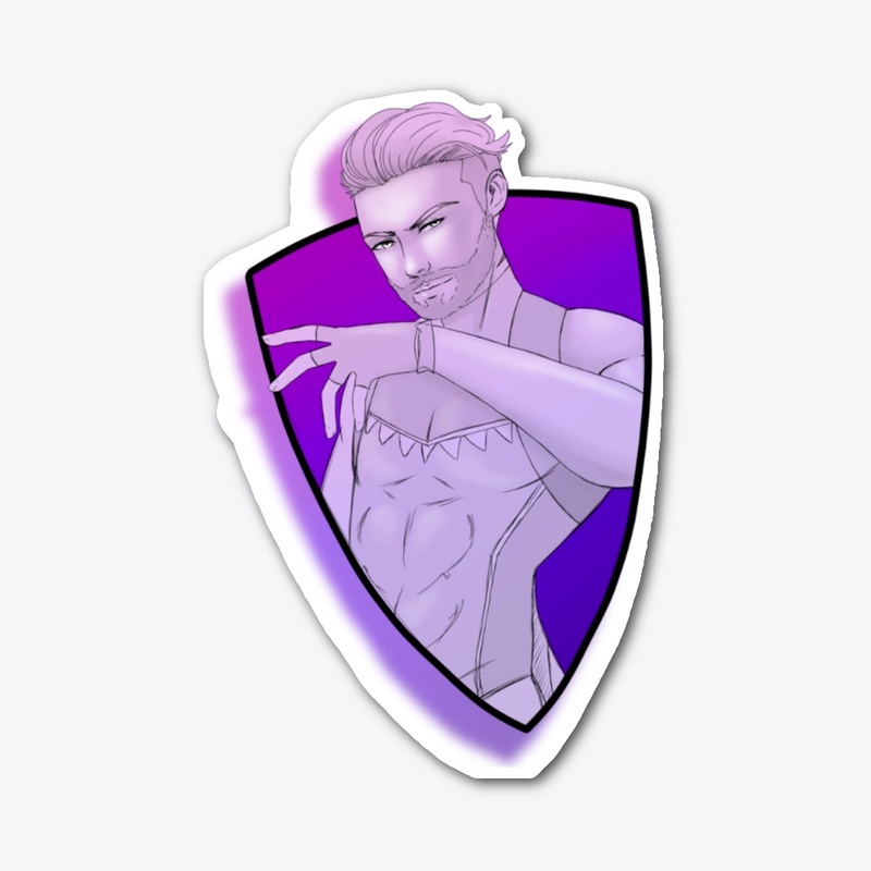 Static Merman Sticker