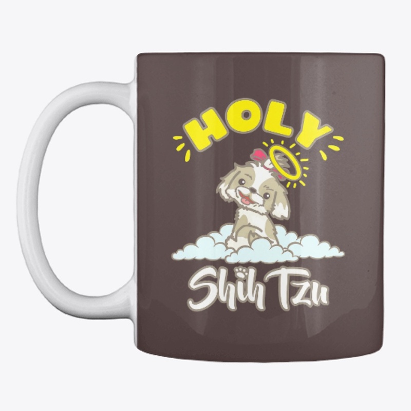 Holy Shih Tzu Funny Angel