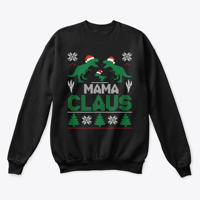 Mama Claus Christmas Matching Family Paj