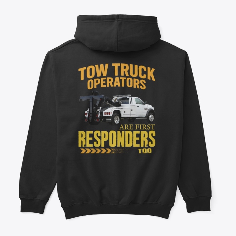 Tow Truck First Responder Hoodie-Tee