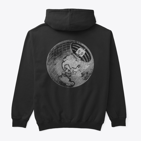 Hysteria 51   Hollow Conspiracy Bot! Black T-Shirt Back
