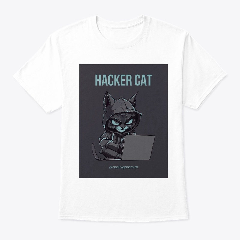 Hacker Cat Unleashed Tee"