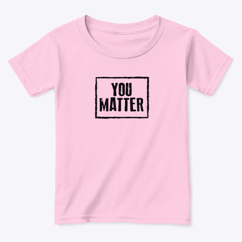 YOU MATTER BLACK LETTERING COLLECTION