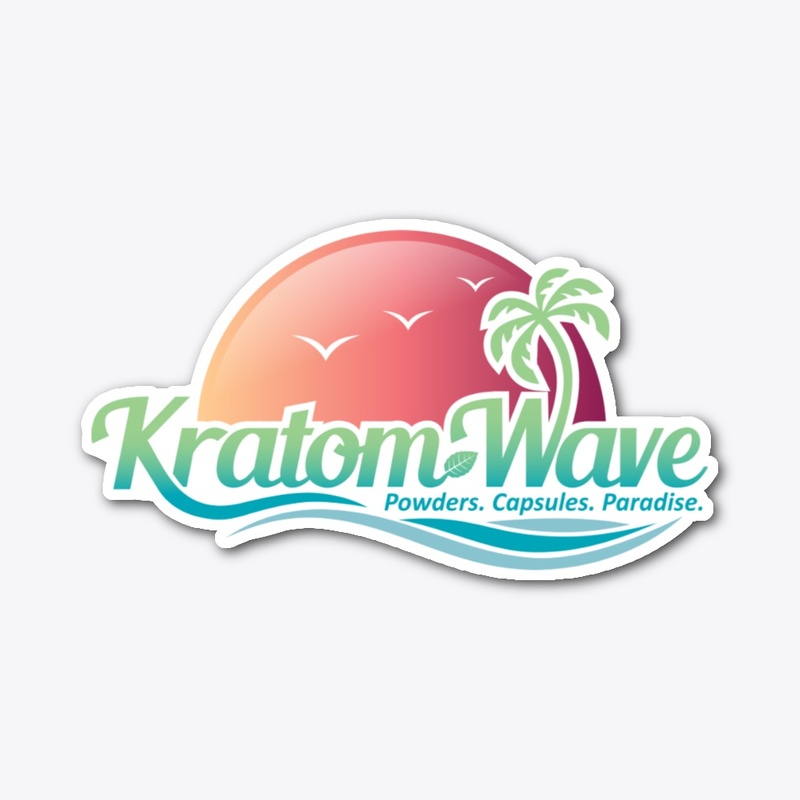 Kratom Wave Logo Merch