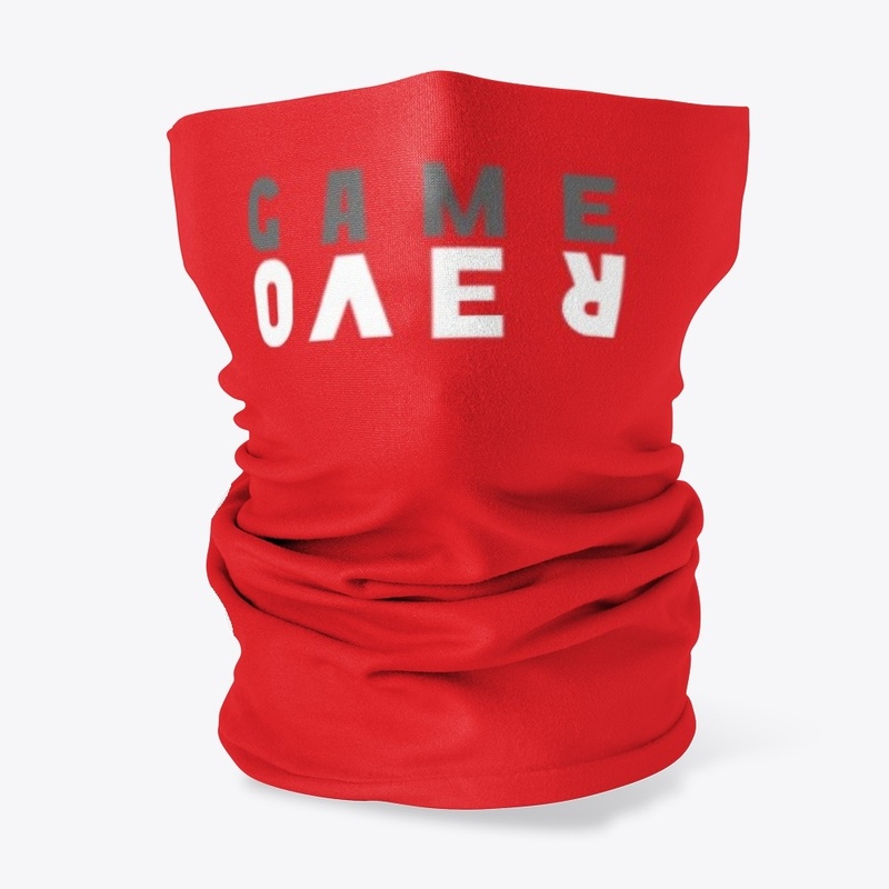 Game over mask & Neck gaiter