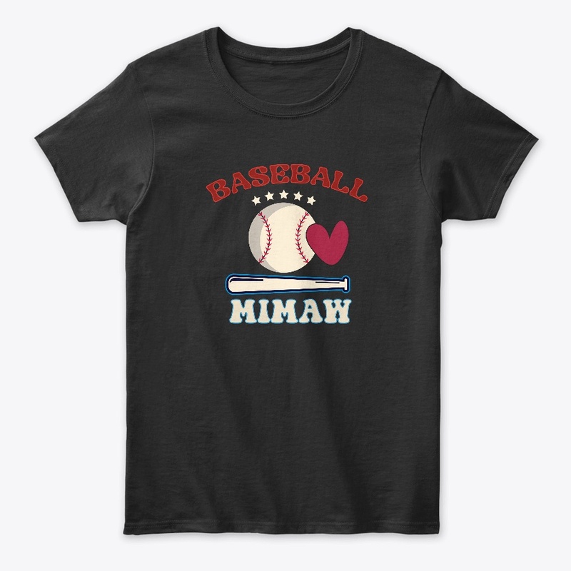 t shirt for mother's day gift baseball 